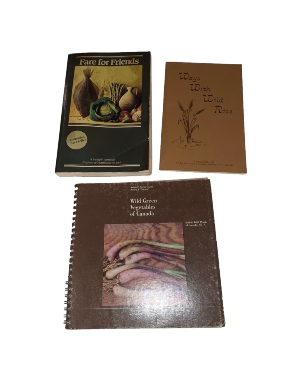 Bundle of Three vintage Cookbooks